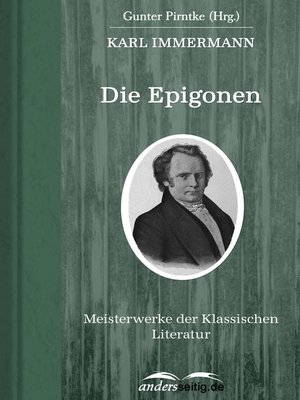 cover image of Die Epigonen